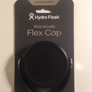Black Wide-Mouth Hydro Flask Lid